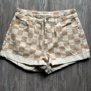 PacSun checkered shorts Medium, 26 waist